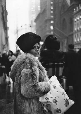 Wall Art featuring the photograph Miss Ross Goes Shopping by Michael Ochs Archives