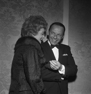 Lucille Ball with Frank Sinatra Wall Art