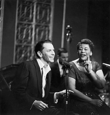 Frank Sinatra and Ella Fitzgerald Duet Wall Art