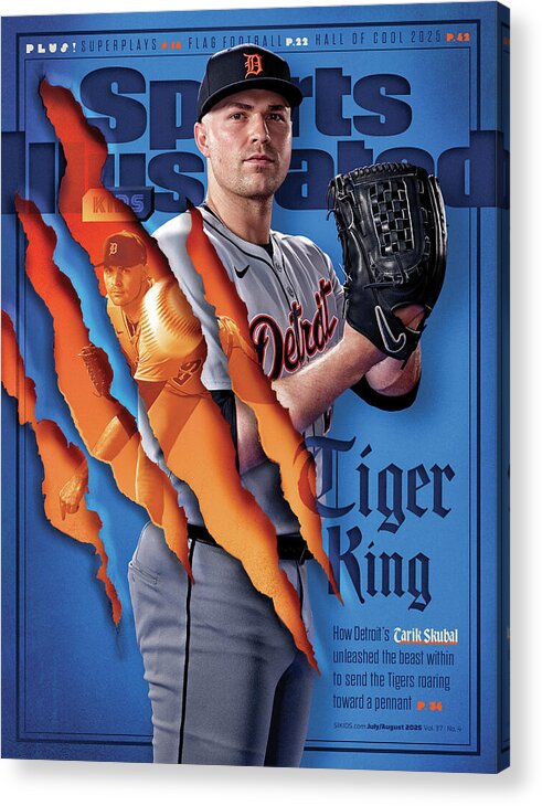 Detroit Tigers Tarik Skubal, July-August 2025 Sports Illustrated