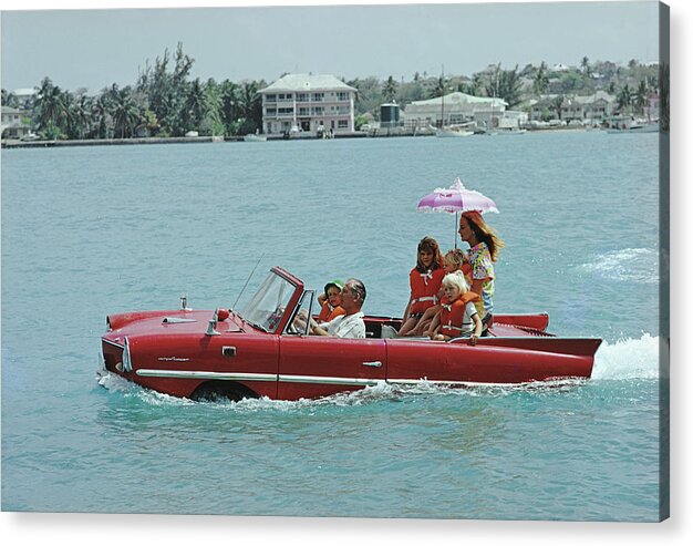 Sea Drive by Slim Aarons, Acrylic Prints