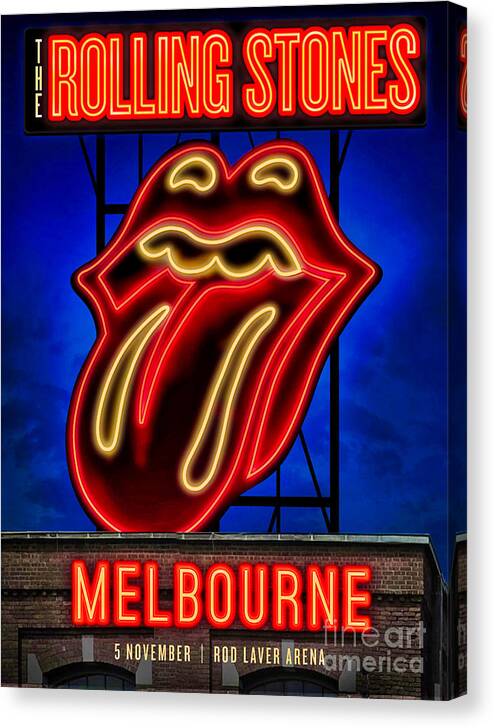 The Rolling Stones Canvas Print