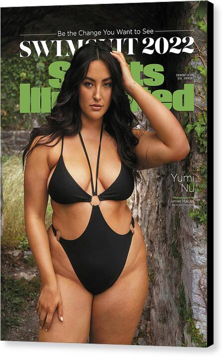 Yumi Nu on Sports Illustrated Cover Canvas Print