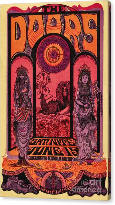 Doors In Sacramento Canvas Print