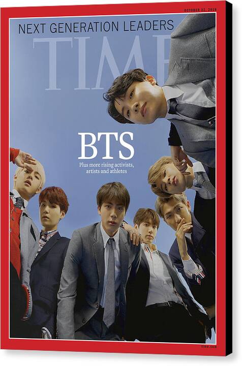 Next Generation Leaders 2018 - BTS by Photograph by Nhu Xuan Hua for TIME, Canvas Prints