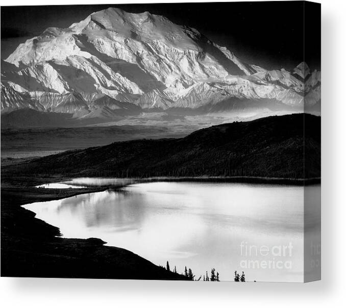 Mount McKinley and Wonder Lake Denali National Park Alaska 1947