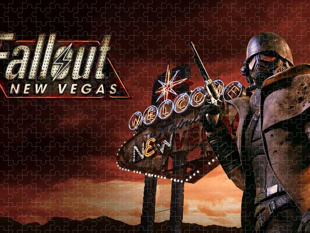 Fallout New Vegas Jigsaw Puzzle by Helen Starnes - PX Puzzles