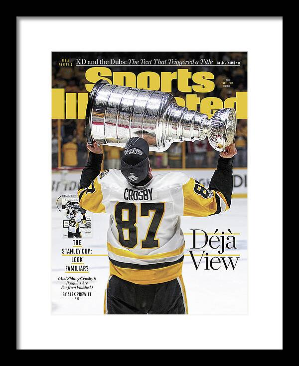 Stanley Cup Victory Celebration Framed Print featuring the photograph Deja View. The Stanley Cup Look Familiar Sports Illustrated Cover by Sports Illustrated Stanley Cup Victory Celebration Framed Print featuring the photograph Deja View. The Stanley Cup Look Familiar Sports Illustrated Cover by Sports Illustrated
