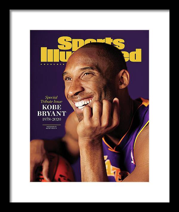 Kobe Bryant Tribute Cover Framed Print featuring the photograph Kobe Bryant 1978 - 2020 Special Tribute Issue Sports Illustrated Cover by Sports Illustrated Kobe Bryant Tribute Cover Framed Print featuring the photograph Kobe Bryant 1978 - 2020 Special Tribute Issue Sports Illustrated Cover by Sports Illustrated