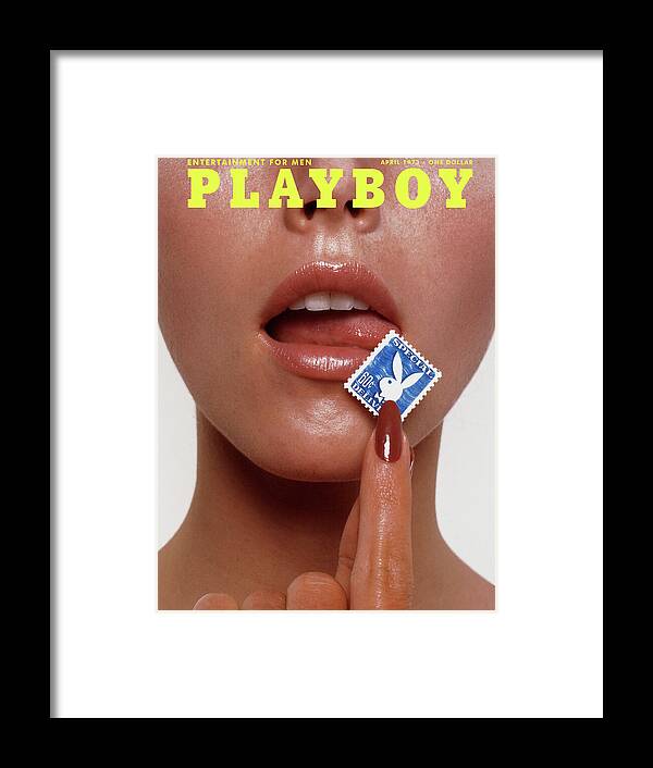 Playboy Cover with Lenna Sjooblom Framed Print Playboy Cover with Lenna Sjooblom Framed Print