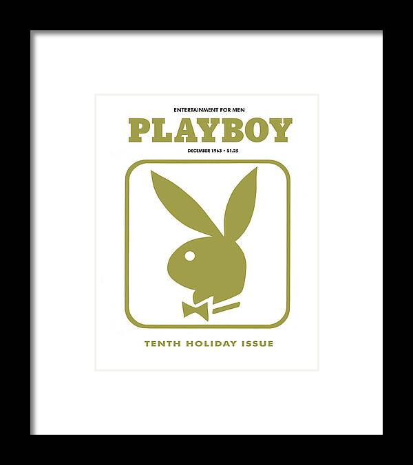 Playboy Tenth Holiday Issue 1963 Framed Print Playboy Tenth Holiday Issue 1963 Framed Print