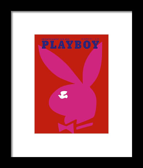 Playboy Bunny Christmas Cover Framed Print Playboy Bunny Christmas Cover Framed Print