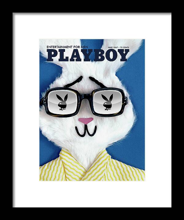 Playboy Magazine Cover June 1967 Framed Print Playboy Magazine Cover June 1967 Framed Print