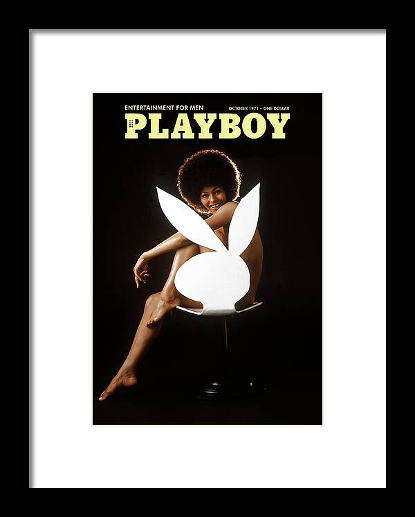 Darine Stern Playboy Cover October 1971 Framed Print Darine Stern Playboy Cover October 1971 Framed Print