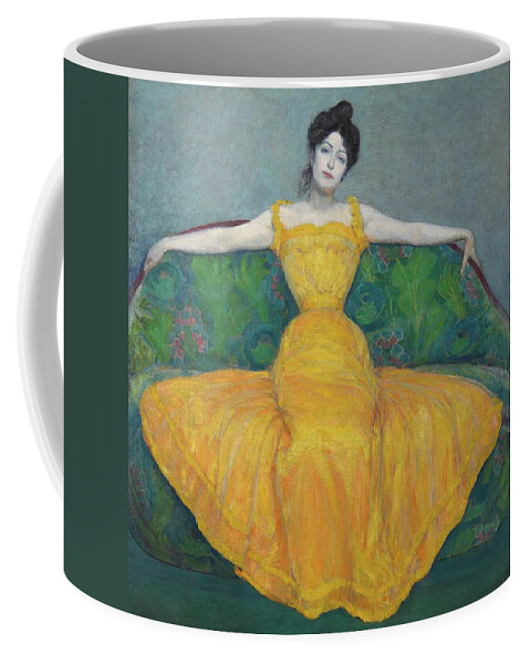 max kurzweil lady in yellow dress Max Kurzweil 2x Matted 20x20 Gold Ornate Framed Art Print 'Lady in Yellow Dress'