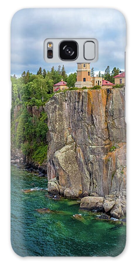 Split Rock Lighthouse Aerial Galaxy Case by Sebastian Musial - Sebastian Musial Split Rock Lighthouse Aerial Galaxy Case by Sebastian Musial - Sebastian Musial
