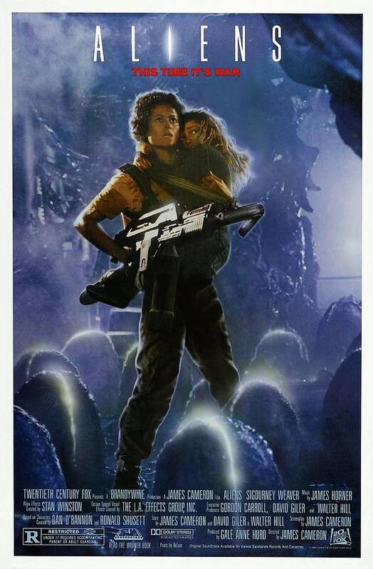 Sigourney Weaver in Aliens Poster Movie Poster
