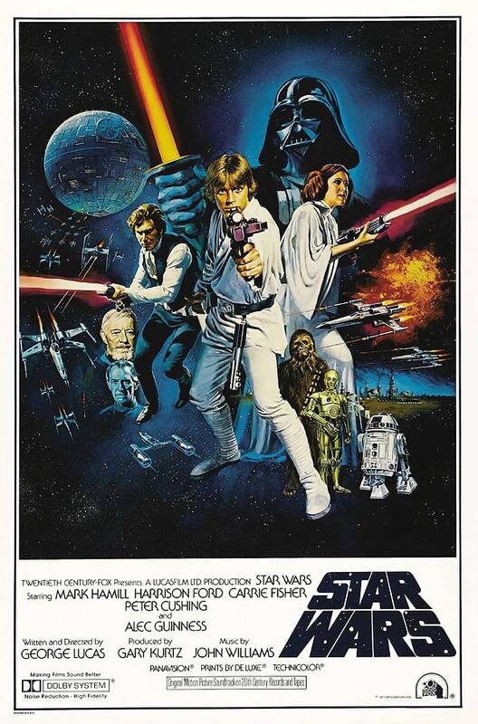 Star Wars 1977 Movie Poster Movie Poster
