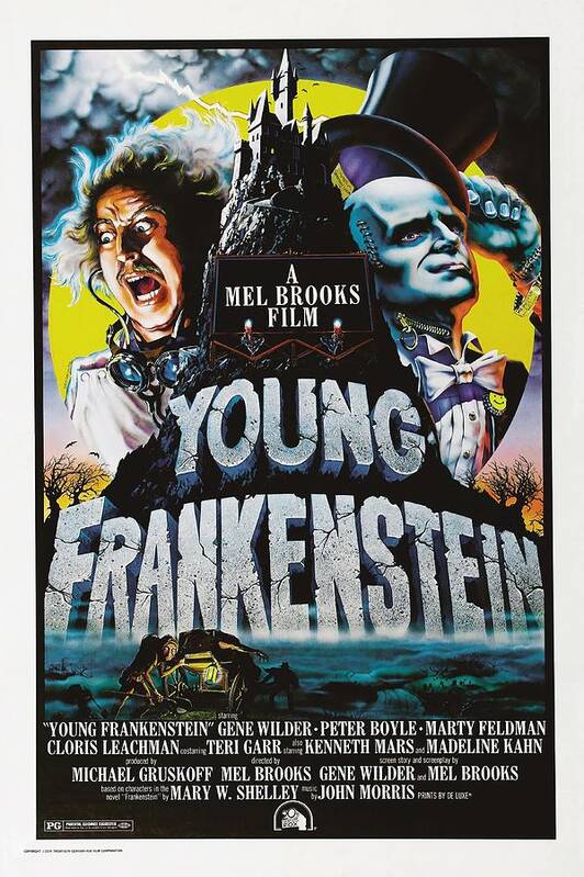 Young Frankenstein Movie Poster Movie Poster