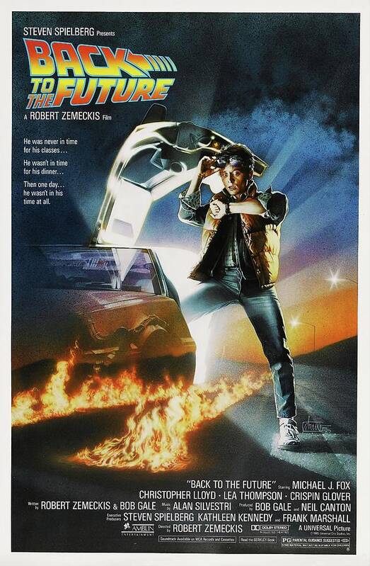 Back to the Future Movie Poster Movie Poster