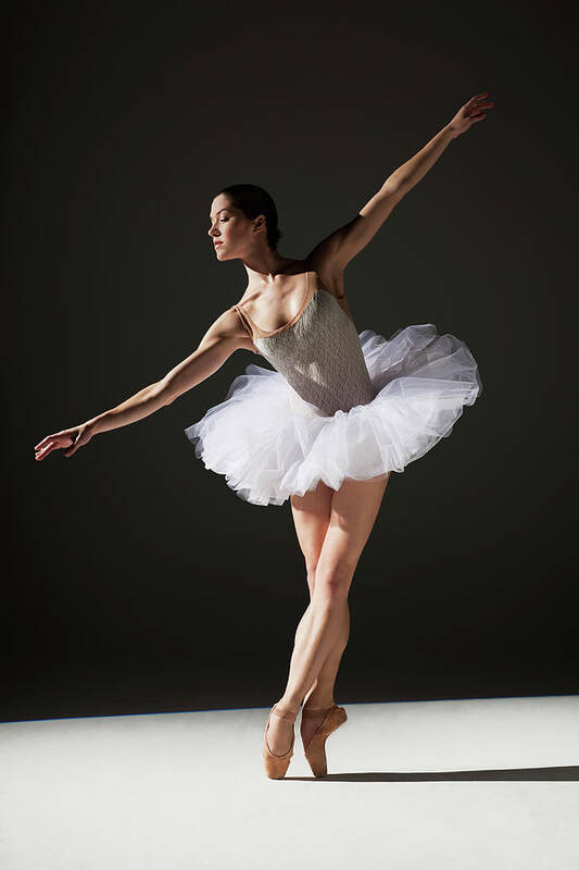 Classical Ballerina On Point Poster by Nisian Hughes - Photos.com