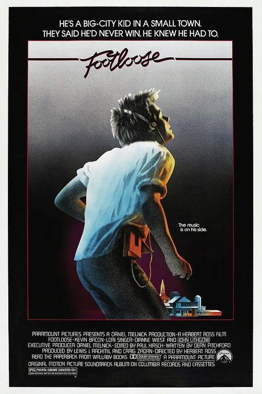 Footloose Movie Poster 1984 Movie Poster