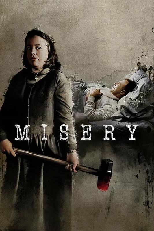 Kathy Bates in Misery Movie Poster