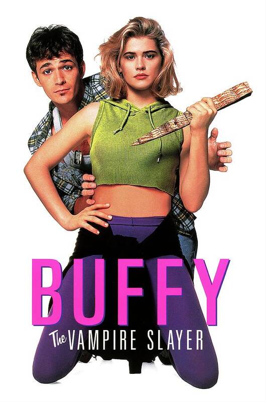 Luke Perry and Kristy Swanson in Buffy Movie Poster