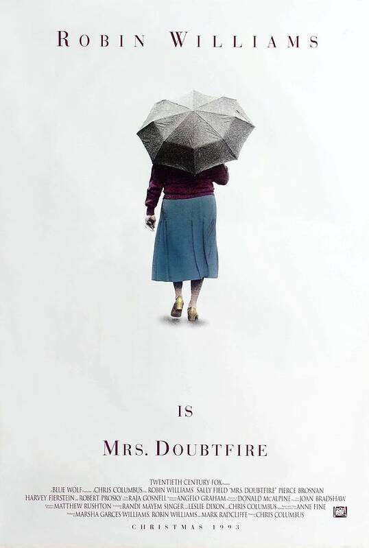 Mrs. Doubtfire -1993-. Movie Poster