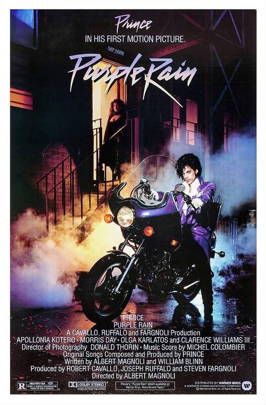 Prince in Purple Rain Movie Poster Movie Poster