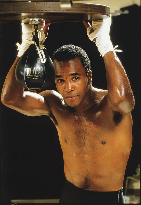 Sugar Ray Leonard Poster by Ronald C. Modra/sports Imagery