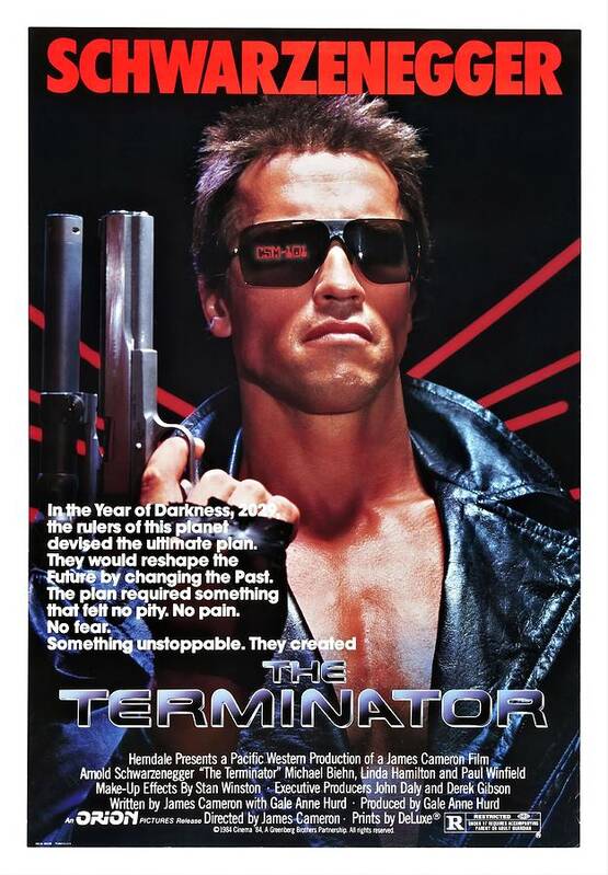 Terminator Film Poster 1984 Movie Poster