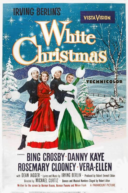 White Christmas Movie Poster Movie Poster