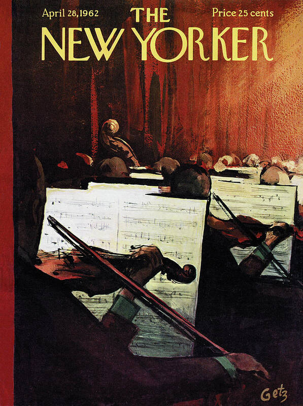 New Yorker April 28th, 1962 Poster by Arthur Getz - Conde Nast