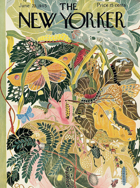 New Yorker June 23, 1945 Poster by Ilonka Karasz - Conde Nast