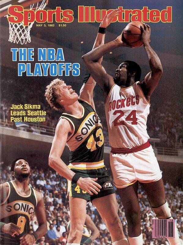 タイソンvsジョーンズ　超デラックスパンフレット Seattle Supersonics Jack Sikma, 1982 Nba Western Conference Sports