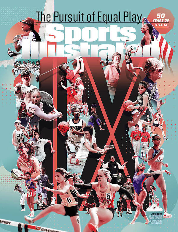 Title IX Anniversary Issue Cover Art Print by Sports Illustrated