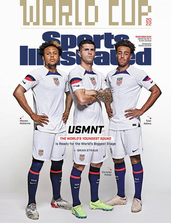 USMNT Stars on Sports Illustrated Cover Art Print