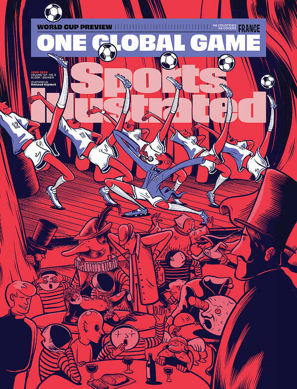 Dynamic Soccer Celebration Art Print