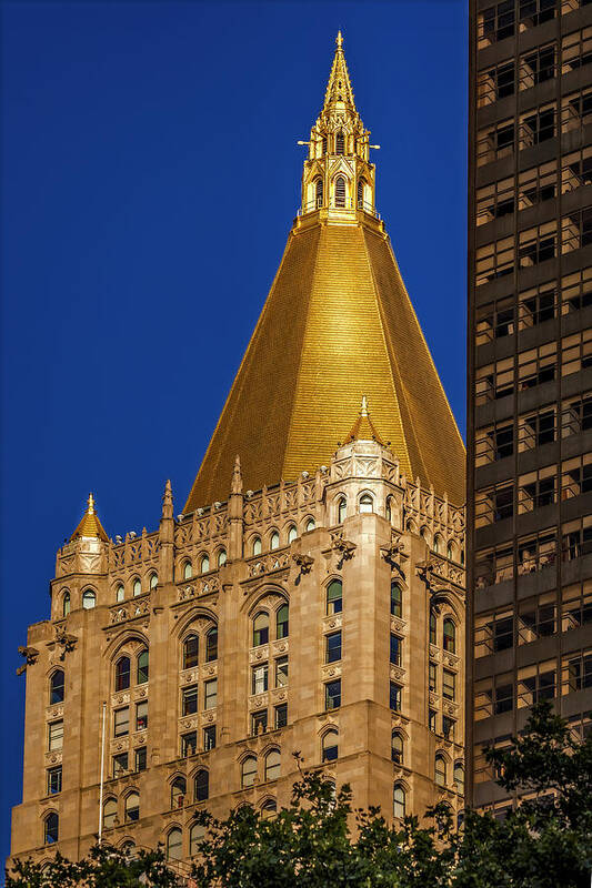 Skyline Art Print featuring the photograph NY Life Ins Building by Susan Candelario Skyline Art Print featuring the photograph NY Life Ins Building by Susan Candelario