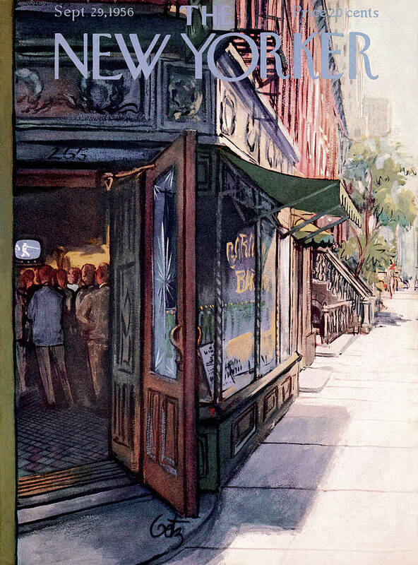 New Yorker September 29th, 1956 Art Print by Arthur Getz - Conde Nast