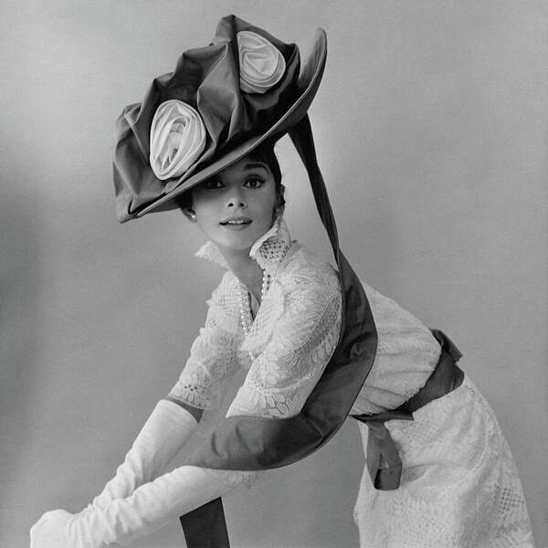 Audrey Hepburn In Costume For My Fair Lady Art Print by Cecil Beaton -  Conde Nast