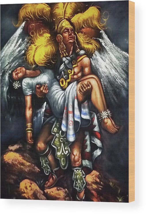 絵画 ECSTACY Tlaxcaltec Indian lovers Princess Iztaccihuatl and Popocatepetl