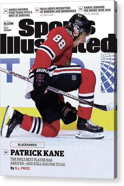 Patrick Kane on Sports Illustrated Cover Acrylic Print