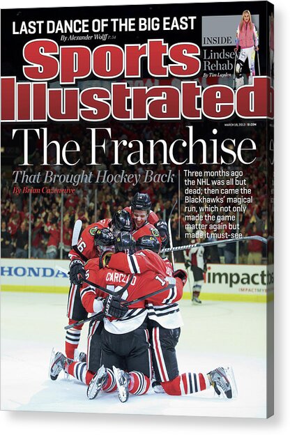 Chicago Blackhawks Victory Celebration Acrylic Print