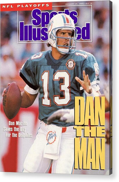 Dan Marino on Sports Illustrated Cover Acrylic Print