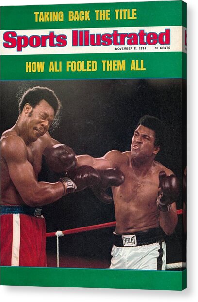 Ali's Triumph Over Foreman Acrylic Print