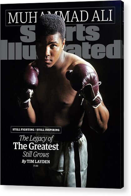 Muhammad Ali on Sports Illustrated Cover Acrylic Print