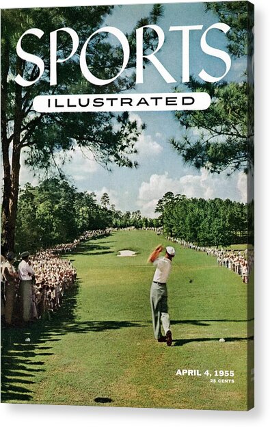1955 Golf Tournament Crowd Acrylic Print