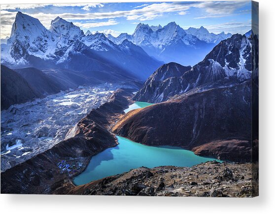 Majestic Himalayan Mountain Range Acrylic Print